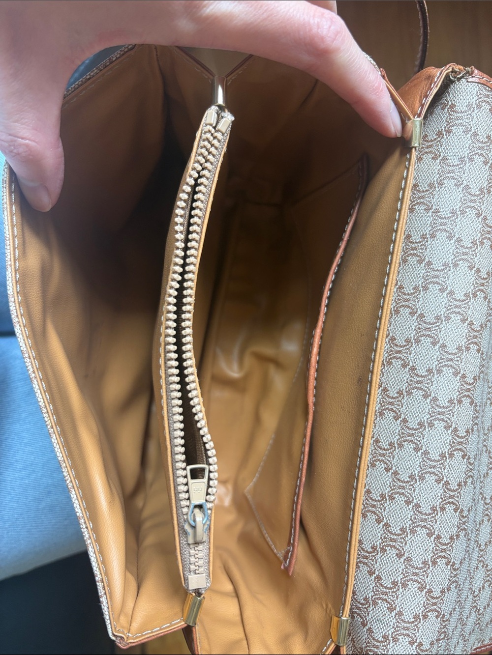 Celine Macadam Pattern Crossbody Bag - Picture 10 of 11
